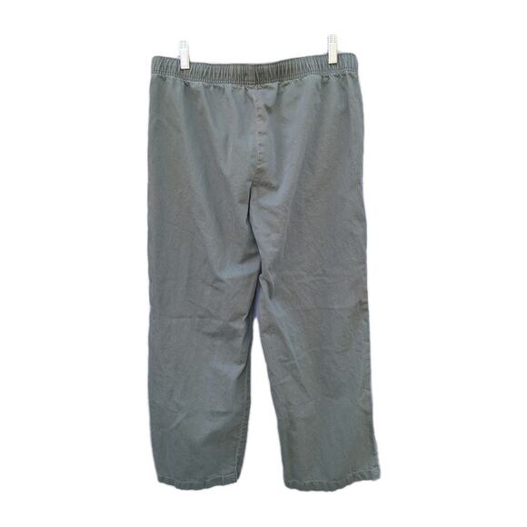 Roxy Women's Standing Wave Pull On Pants Sz XL Wide Leg Dusty Olive Boho Beach - Picture 4 of 6